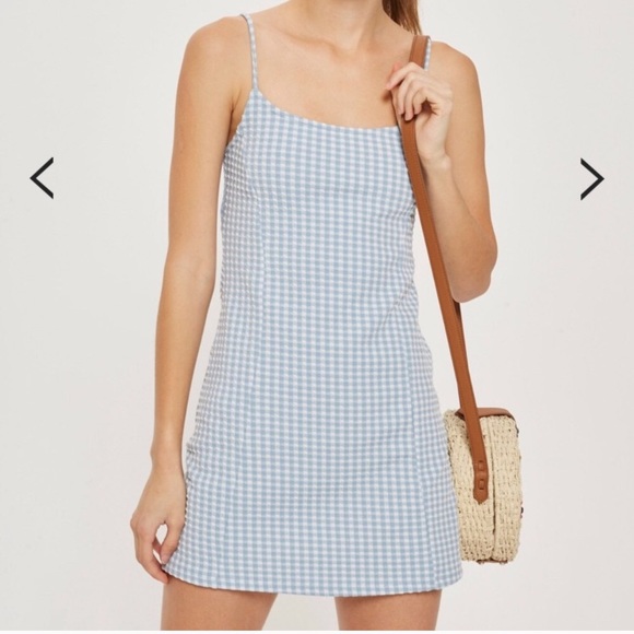 Topshop Dresses & Skirts - Topshop Gingham mini dress